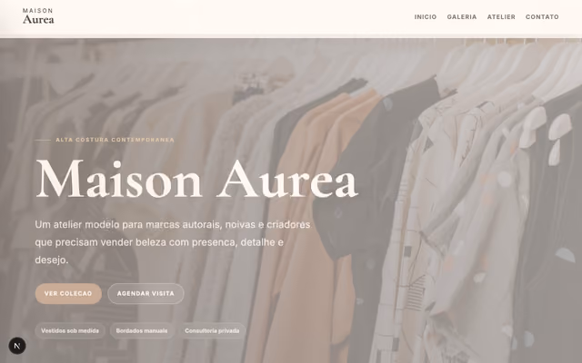 Preview do produto Atelier Maison Aurea da Artmeta
